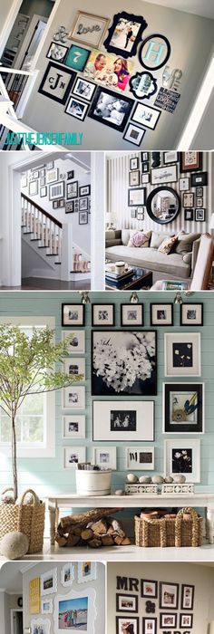 Unique ways of displaying photographs in your home frames galore family photos gallery wall ideas third to last photo decor here is an assortment of Unique ways of displaying photographs in your home frames galore family photos gallery wall ideas third to last photo decor here is an assortment of