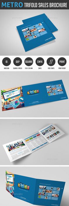 Multipurpose Business Tri-Fold Tri fold, Brochures and Tri fold