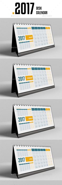 2018 Wall Calendar Template, Walls and Calendar design