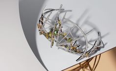Crowning glory: a collaboration with a London art school has produced a futuristic jewel. via Wallpaper