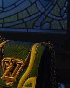 Preview of a Twist bag from the Louis Vuitton Women's Fall-Winter 2018 by Nicolas Ghesquière.
