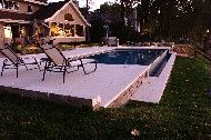 deep fiberglass pools deep fiberglass pools