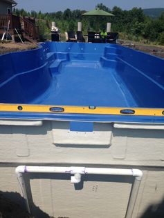 deep fiberglass pools deep fiberglass pools