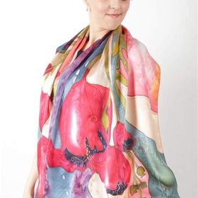 New Arrival Hedgehog Animal Print Neck Shawl Scarf Scarves Warp Stole Warm