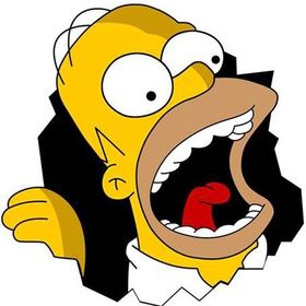 OFFICIAL Licensed i costumi dei Simpson Bart Homer KRUSTY Adulto Costume L XL