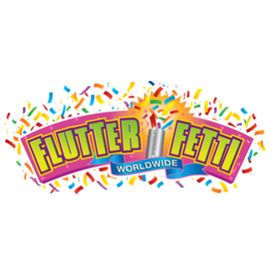 FLUTTER FETTI BOX OF 12