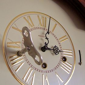 Key Wound Wall Clockantel Clocks Key Wound Wall Clockantel Clocks