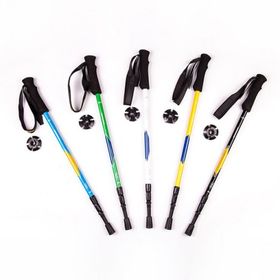 Texsport Companion Adjustable Trekking Pole Walking Hiking Stick with Tungsten Tip for Camping Climbing or Indoors 14097