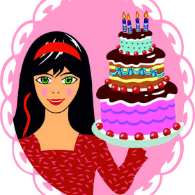 Cambridge Lady Cake
