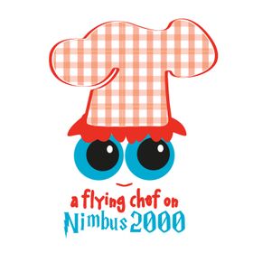 A Flying Chef On Nimbus 2000