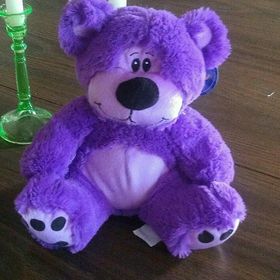 Teddy Bear Bevelled Edge Glass 3D Laser Block Paperweight 21st Birthday