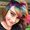 The Rainbow Hair Artist