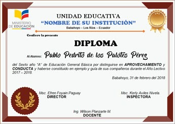 formatos de diplomas para modificar serpto formatos de diplomas para editar