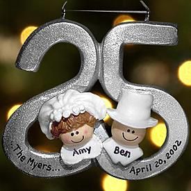 25th wedding anniversary ornament personalized 25th wedding anniversary ornament for mom and dads upcoming anniversary ornament 25th wedding anniversary ornament personalized 25th wedding anniversary ornament for mom and dads upcoming anniversary ornament