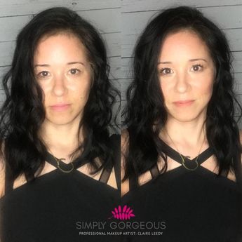 highlight and contour before