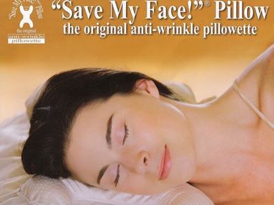 Beauty Pillow Anti-Wrinkle FDA Registered La Petite Size in Soft Black Color Just The Pillow by Save My Face