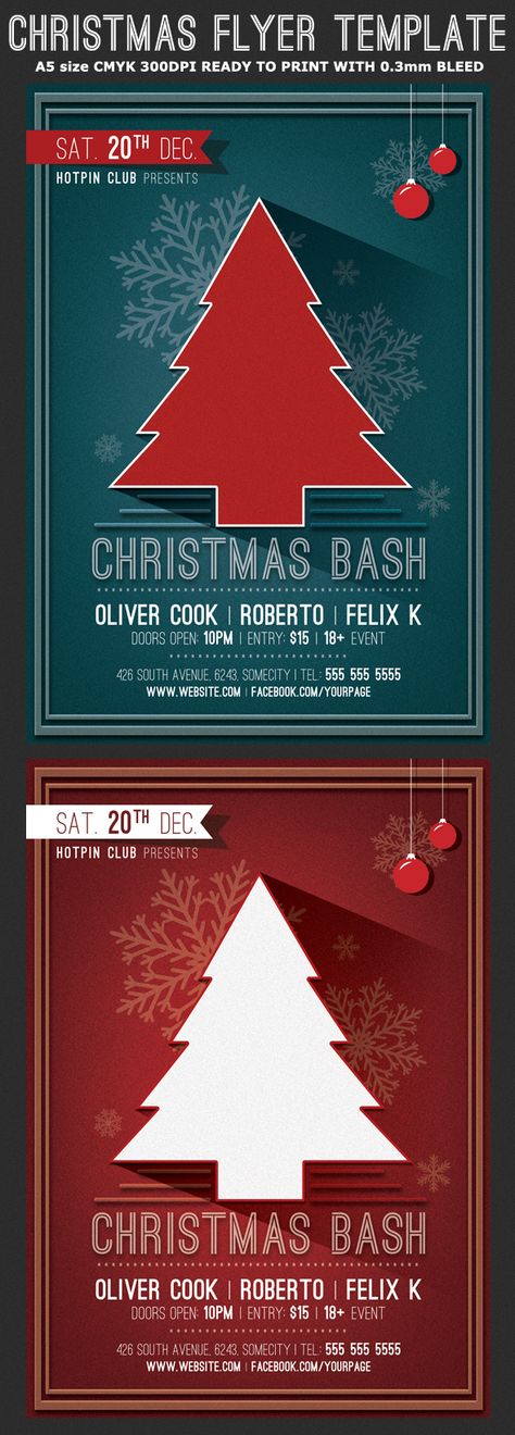 Classy Christmas Flyer Template by Hotpin on @creativemarket - christmas flyer template Classy Christmas Flyer Template by Hotpin on @creativemarket - christmas flyer template