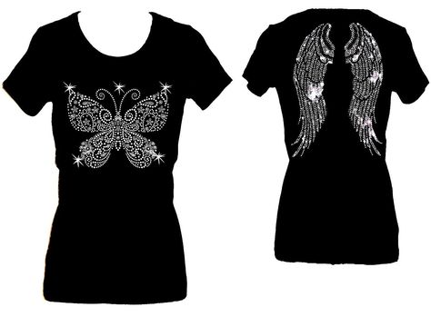 KID ROCK ANGEL WINGS CRYSTAL RHINESTONE TANK WOMENS TEE SHIRT XMAS
