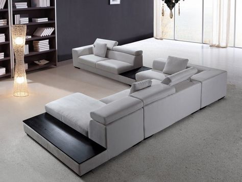 Divani Casa Forte Modern Modular Fabric Sectional Sofa Vg2t0615 Divani Casa Forte Modern Modular Fabric Sectional Sofa Vg2t0615