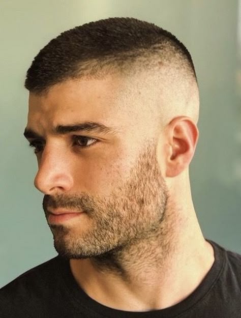 Men'S Buzz Cut Fade With Beard
