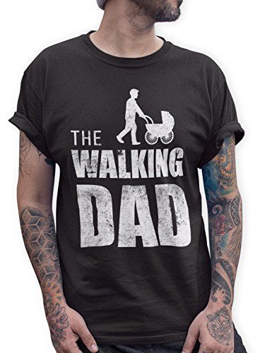 The Walking Dad Herren T Shirt Vatertag Geburtstag Geschenk