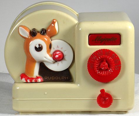 Mini Gene Aubry /'Rudolf the Red-Nosed reindeer/' LP record Dollhouse 1:12 scale