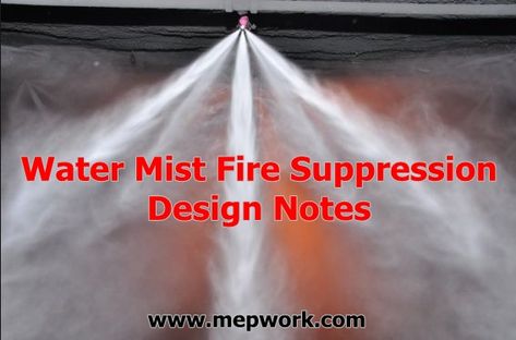 firefighting mists