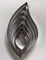Gum Leaf Cutter Set of 4