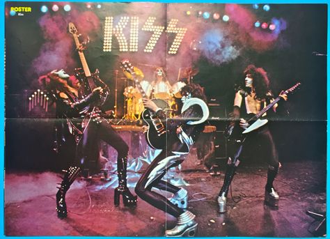 Nostalgipalatset Poster Mag No 1 1977 Abba Kiss Ac Dc Rush