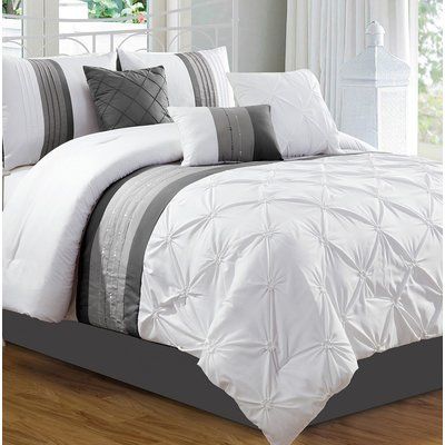 The Twillery Co Aragon Cotton 5 Piece Comforter Set Reviews Wayfair Comforter Sets Home Comforters