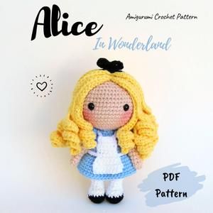 Crochet PATTERN White Rabbit of Alice in Wonderland Amigurumi White Rabbit PDF TUTORIAL