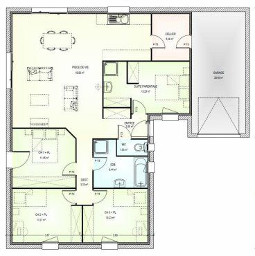 Plan Maison Plain Pied. Plan Maison Plain Pied Gratuit Racsultat De ... Plan Maison Plain Pied. Plan Maison Plain Pied Gratuit Racsultat De ...