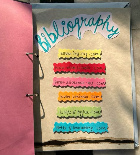 Bibliography Design bibliography-design