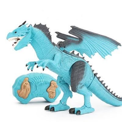 Remote Control RC Dragon Walking Dinosaur Lights /& Sounds Kid Pet Toy Animal