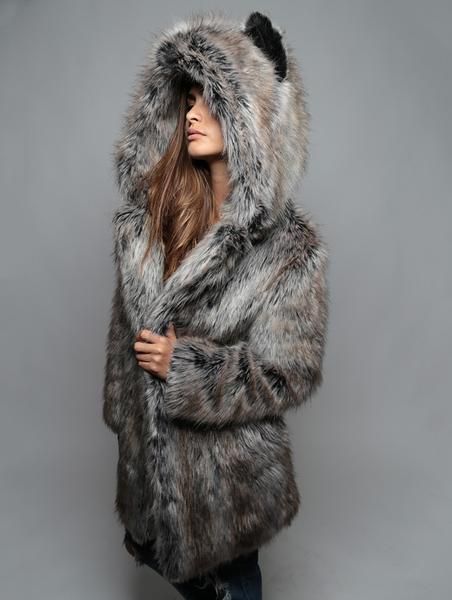 Loyal Social Teacher The Wolf Is A Animal And Great Communicator Often Teaching Valuable Lessons Womens Faux Fur Coat Men Faux Fur Coat, Is My Fur Coat Worth Anything