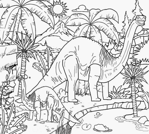 Download Discover Volcano World Of Reptile King Dinosaurs Coloring Dino Dan | Dinosaur coloring pages ...