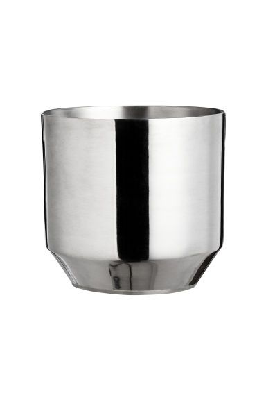 Kucuk Metal Saksi Gumus Rengi Home All H M Tr Saksi Metal Gumus