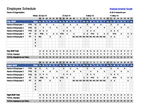 Download Employee Schedule Template Excel Excel Project - business itinerary template Download Employee Schedule Template Excel Excel Project - business itinerary template