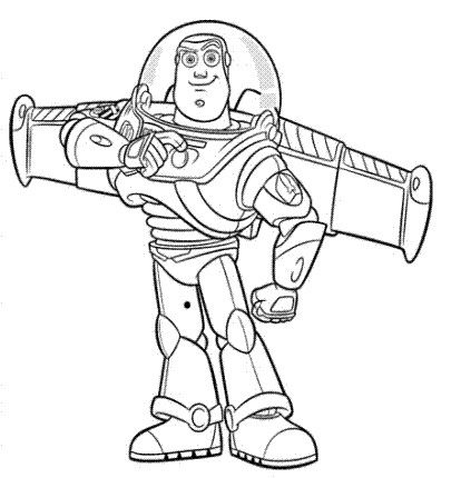 نتيجة بحث الصور عن باز يطير سكرابز Toy Story 3 Toy Story Coloring Pages