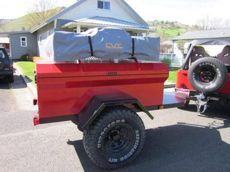 4x4 trailer with roof top tent 4x4 trailer with roof top tent