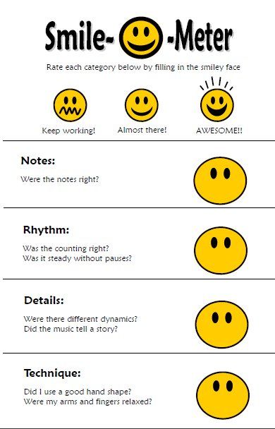 Elementary Music Assessments {1st Grade Music Assessments} - feedback form template Elementary Music Assessments {1st Grade Music Assessments} - feedback form template