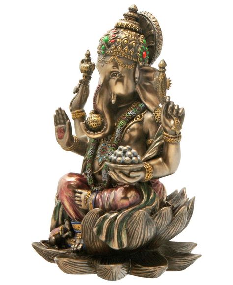 7 1/2-inch Hindu Elephant God of Success Statue Ganesha Standing Ganesh 7 1/2-inch Hindu Elephant God of Success Statue Ganesha Standing Ganesh