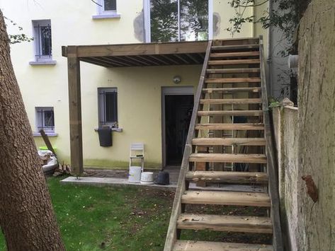 Terrasse bois en kit à monter soi même inspiration terrasses - terrasse sur pilotis metal Terrasse bois en kit à monter soi même inspiration terrasses - terrasse sur pilotis metal