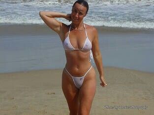 Older amateur bikini girls Amateur model marie paul