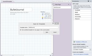 onenote bullet journal template juve cenitdelacabrera co