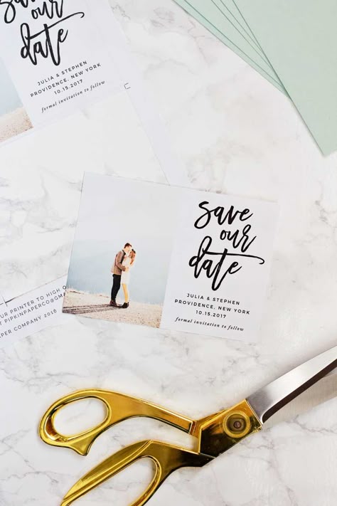 design your own save the date cards