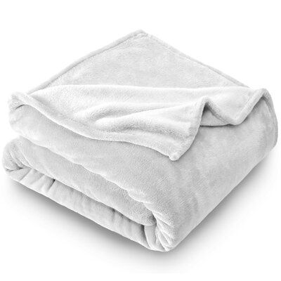 Mack Milo Geng Ultra Soft Bed Blanket Size Full Queen Color White Velvet Premium Bedding Velvet Blanket Bed, Black Bed Throws King Size