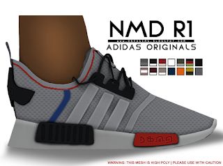 Adidas NMD_R1 Sneakers | Child Version Onyx Sims Adidas NMD_R1 Sneakers | Child Version Onyx Sims