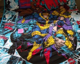 1980 S Marvel Jim Lee X Men Comforter Comforters Vintage Handcraft