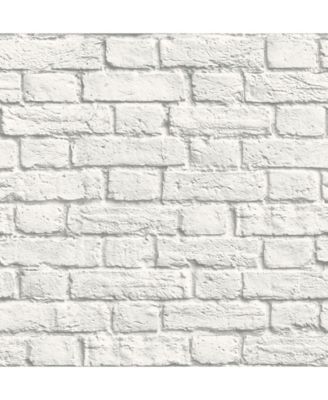 Brewster Home Fashions Cologne Painted Brick Wallpaper 396 White Brick Wallpaper Brick Wallpaper Brick Effect Wallpaper